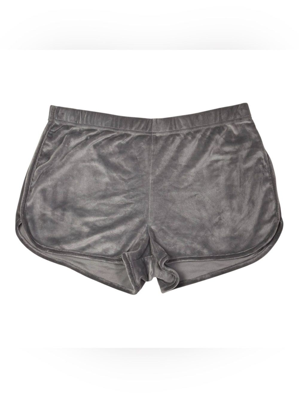Juicy Gray Velour Shorts
